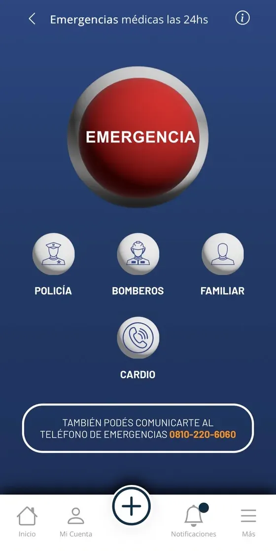 Emergencias médicas 24 hs
